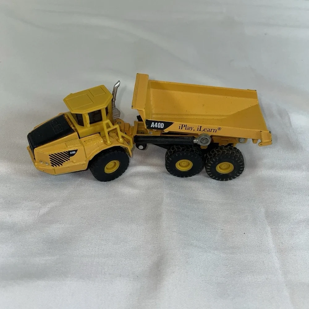 iPlay iLearn A40D Articulated Dump Truck‎ Yellow Construction Toy Vehicle 5 Inch